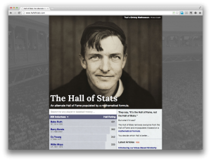 The Hall of Stats The Hall of Stats