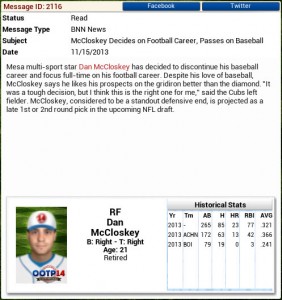 Dan McCloskey, footballer